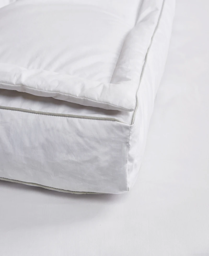 Martha Stewart 3'' White Down Top Featherbed