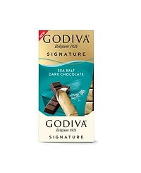 Godiva Set of 12, Signature Sea Salt Dark Chocolate Mini Bars