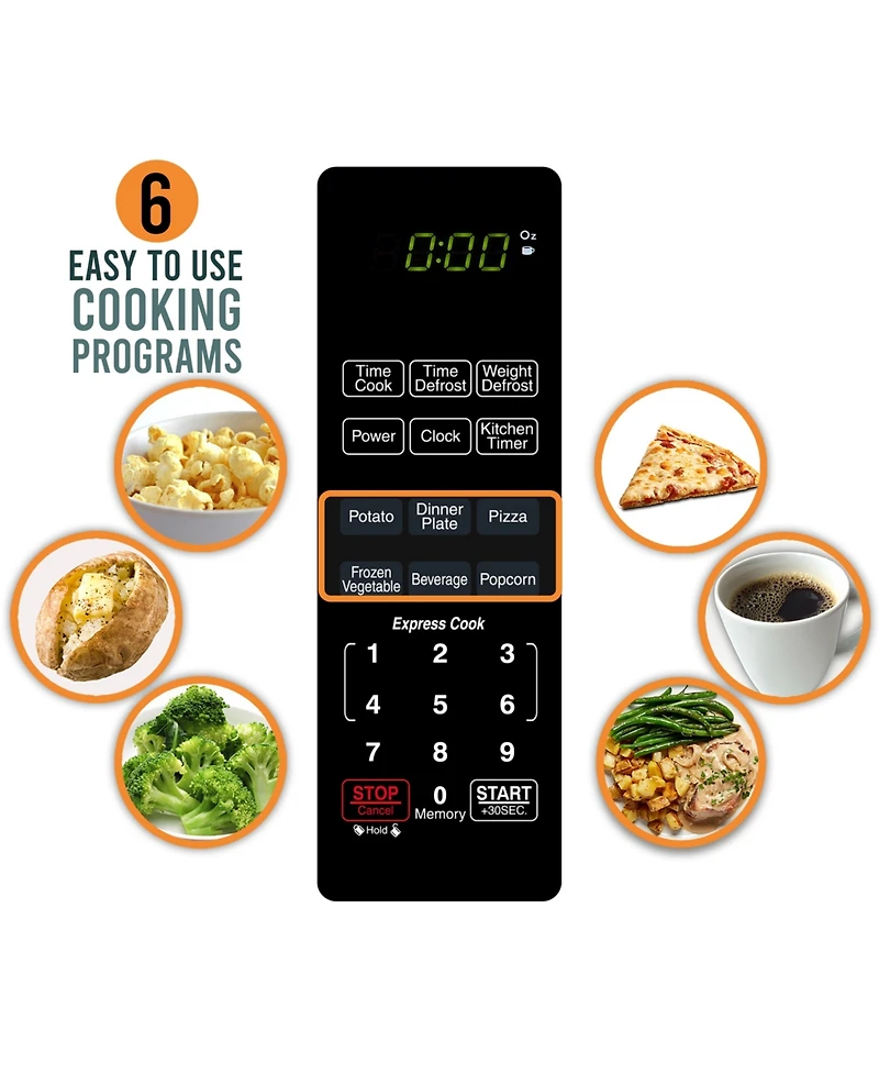 Farberware Classic 0.9 Cu. Ft 900-Watt Microwave Oven