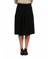Women's Plus Classic Knee Length Skirt