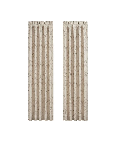 J Queen New York Trinity Window Panel Pair, 50" x 84"