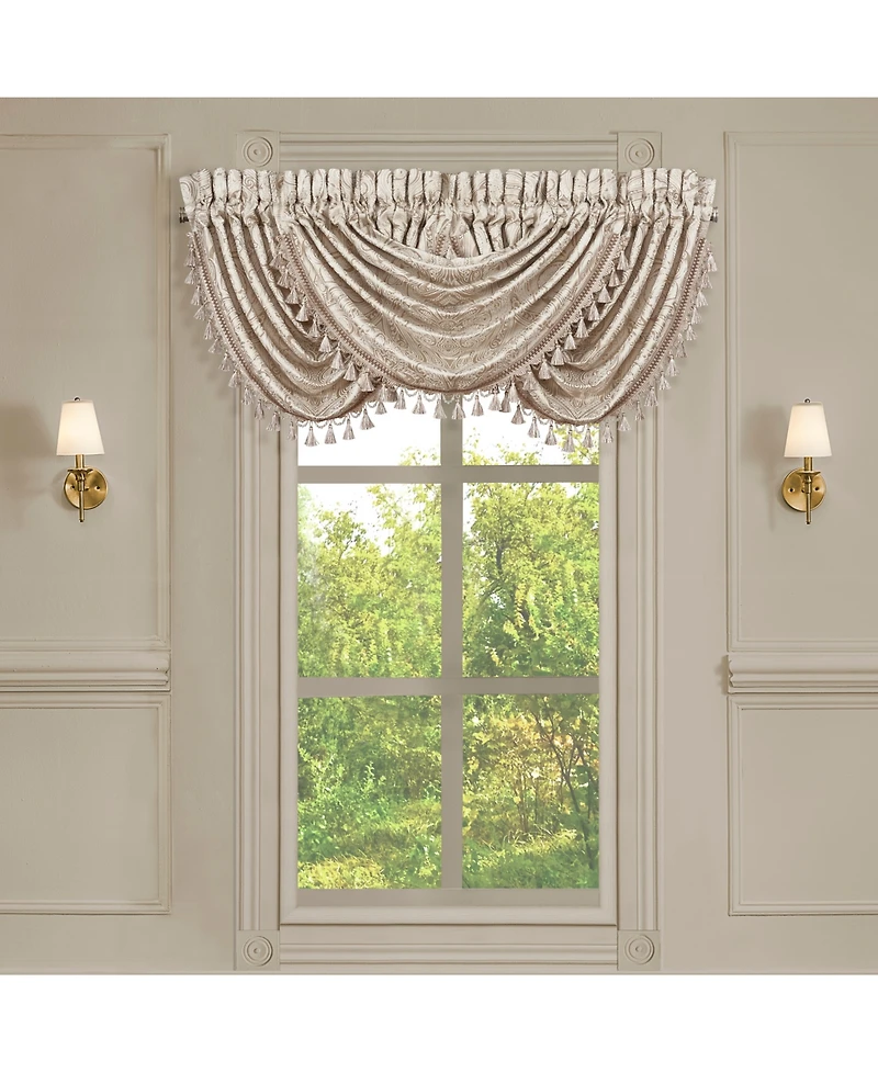 J Queen New York Trinity Waterfall Window Valance