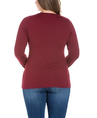 Women's Plus Long Sleeves T-Shirt