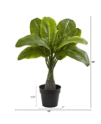 Mini Banana Artificial Plant