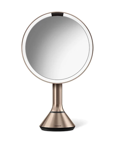 simplehuman 8" Sensor Makeup Mirror, 5x Magnification and Adjustable Brightness