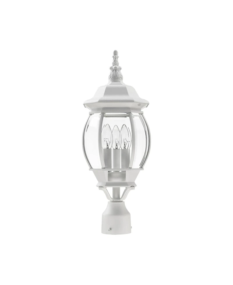 Frontenac 3 Lights Outdoor Post Top Lantern