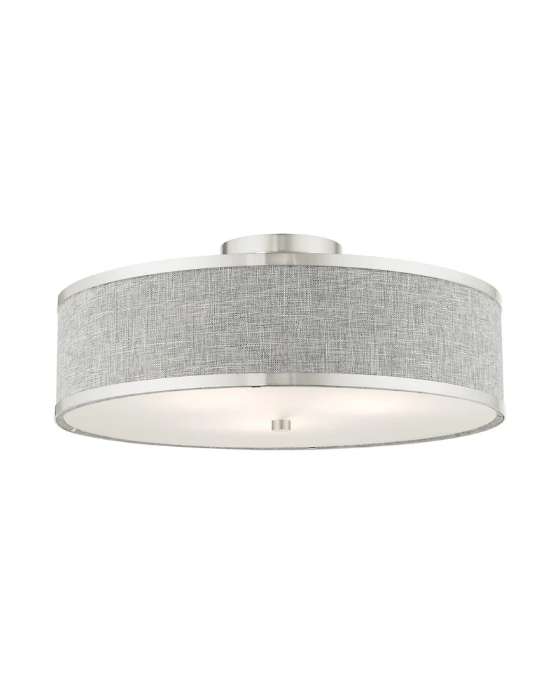Park Ridge 3 Lights Semi Flush