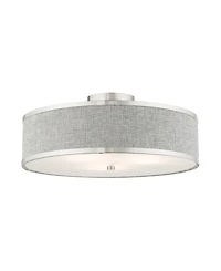 Park Ridge 3 Lights Semi Flush