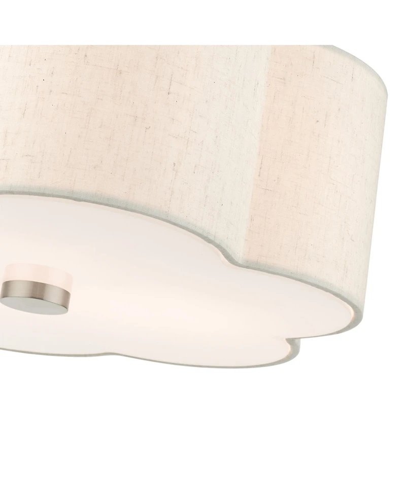 Solstice 3 Lights Semi Flush