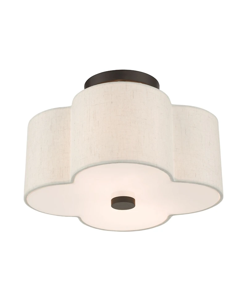 Solstice 2 Lights Semi Flush