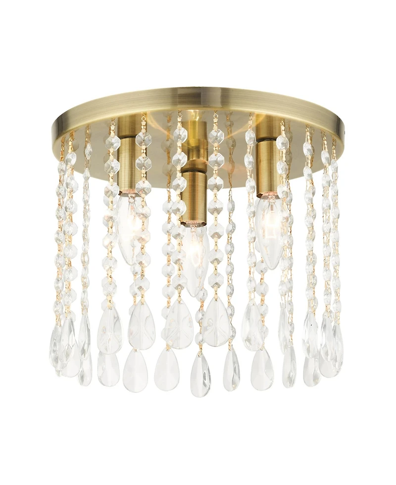 Elizabeth 3 Lights Flush Mount