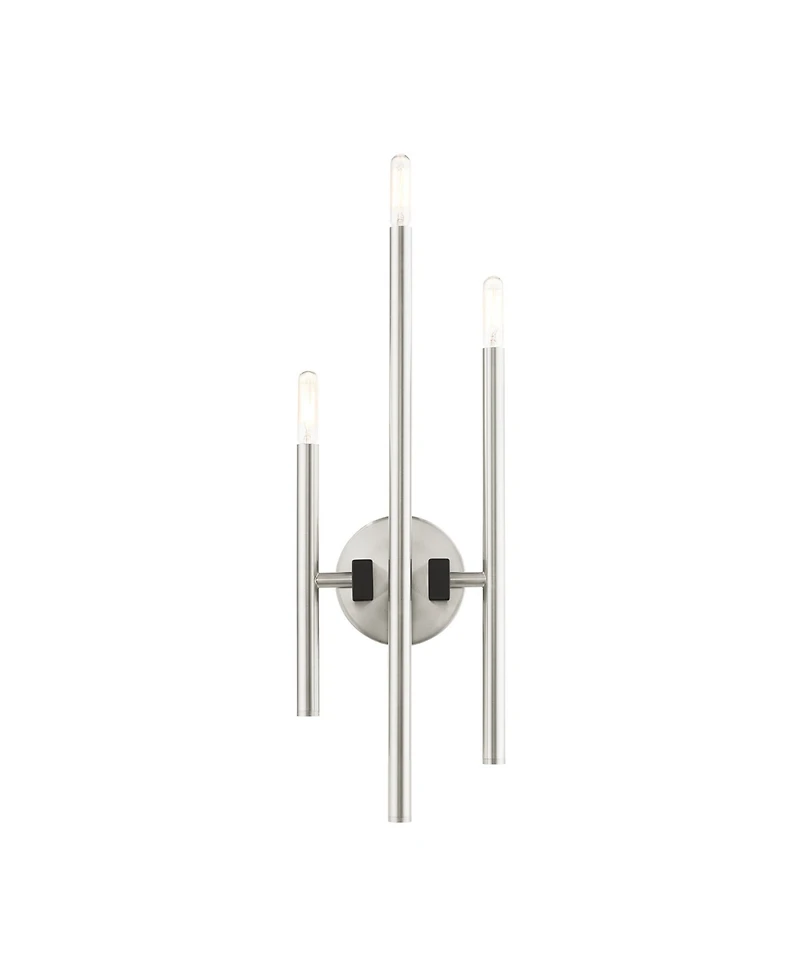 Denmark 3 Lights Triple Sconce