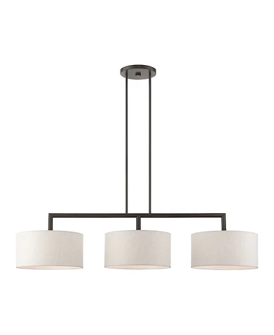 Meridian 3 Lights Linear Chandelier