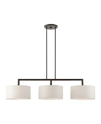 Meridian 3 Lights Linear Chandelier