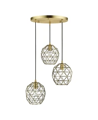Geometric 3 Lights Pendant