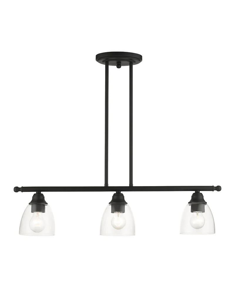 Montgomery 3 Lights Linear Chandelier