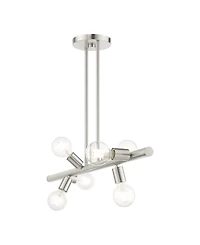 Bannister 6 Lights Linear Chandelier