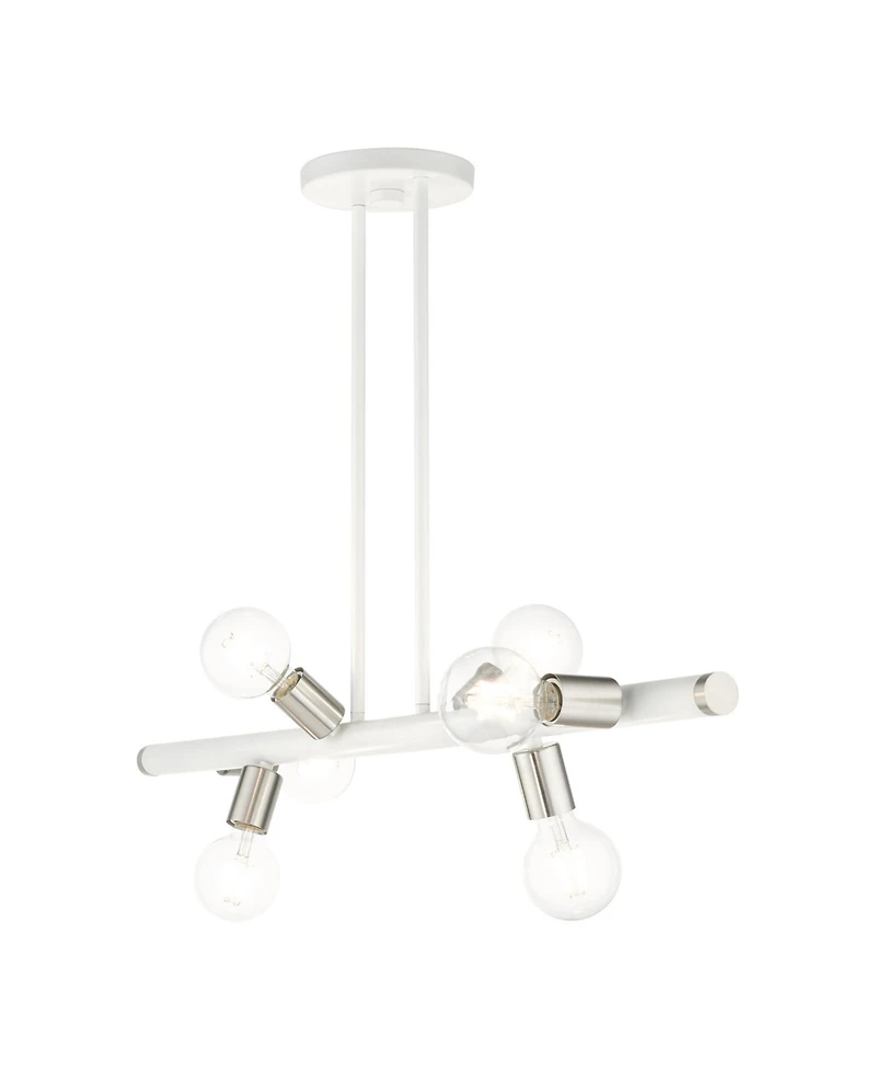 Bannister 6 Lights Linear Chandelier