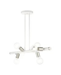 Bannister 6 Lights Linear Chandelier