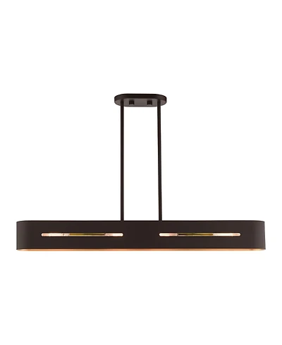 Ravena 4 Lights Linear Chandelier