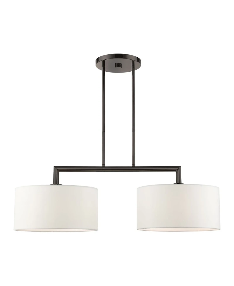 Meridian 2 Lights Linear Chandelier