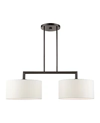 Meridian 2 Lights Linear Chandelier