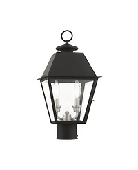 Mansfield 2 Lights Outdoor Post Top Lantern