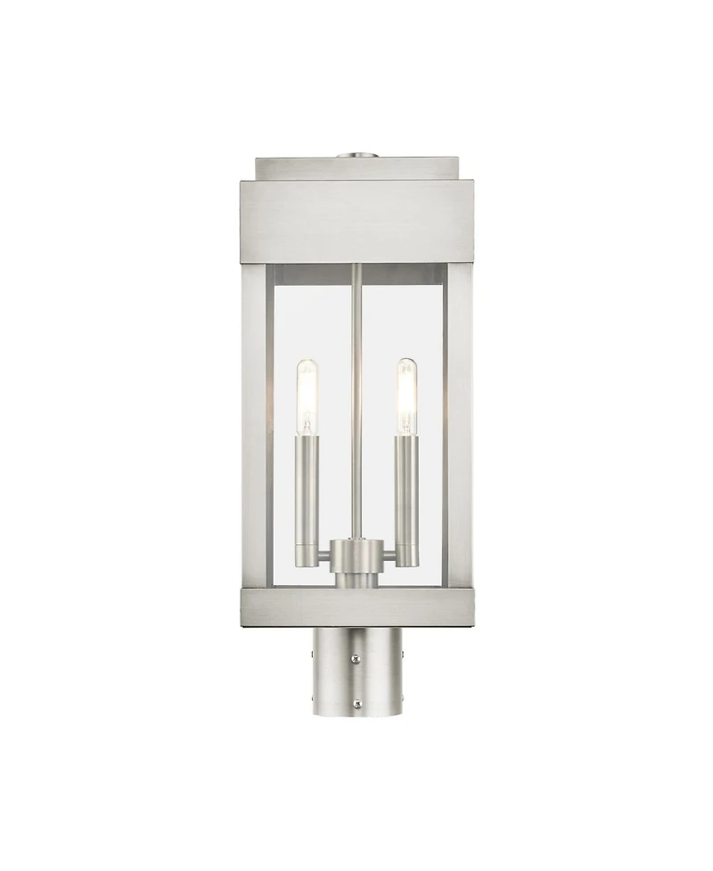 York 2 Lights Outdoor Post Top Lantern