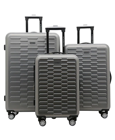 Travelers Club 3-Pc. Shannon Spinner Expandable Luggage Set