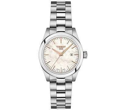 Tissot Women's Swiss T-My Lady Stainless Steel Bracelet Watch 29.3mm Gift Set