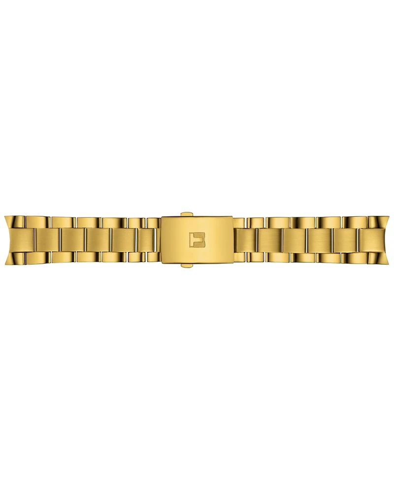 Tissot Men's Swiss Chronograph Chrono Xl Classic Gold-Tone Stainless Steel Bracelet Watch 45mm