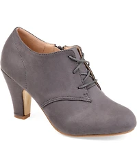 Journee Collection Women's Leona Lace Up Dress Shooties