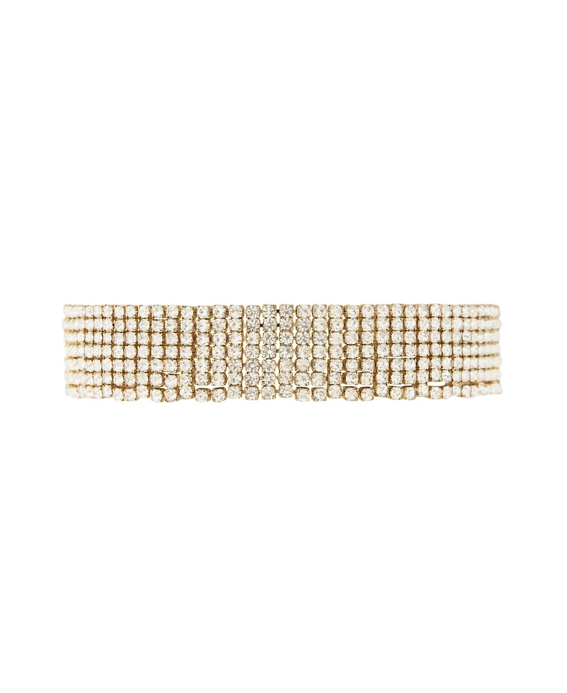 Thick Crystal Chain Anklet