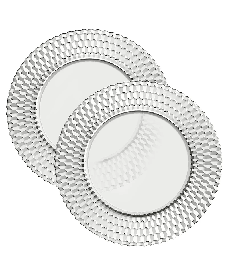 Villeroy & Boch Boston Crystal Buffet Plates, Set of 2