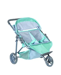 Zig Zag Twin Jogger Doll Stroller