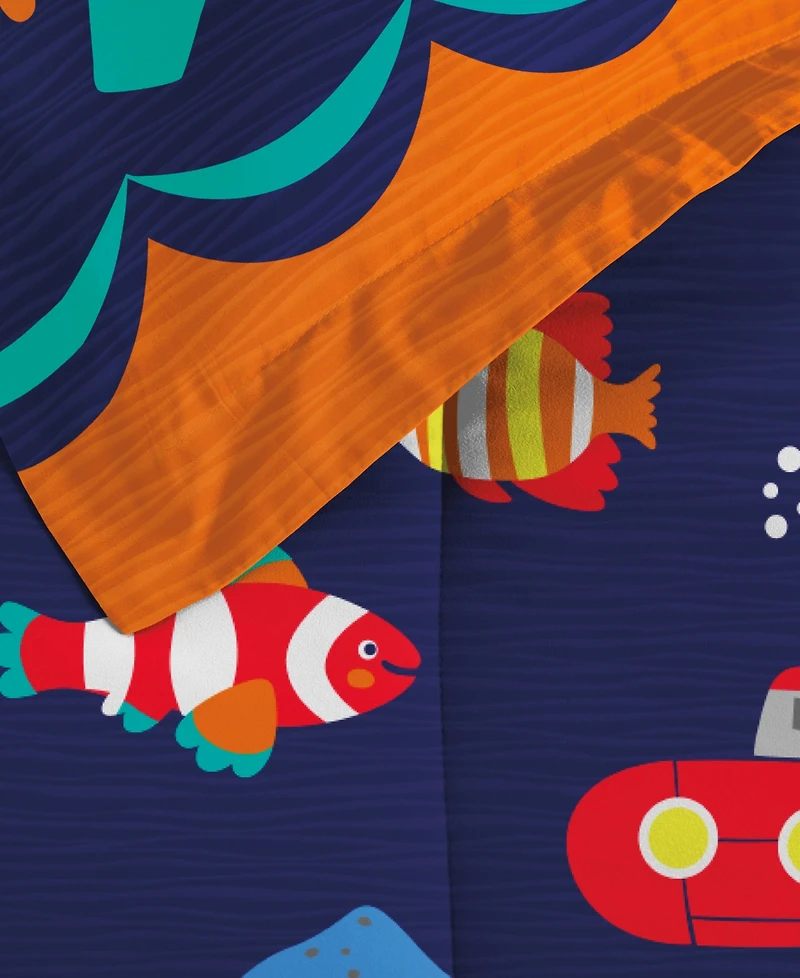 Dream Factory Kids Submarine Comforter Set, Full