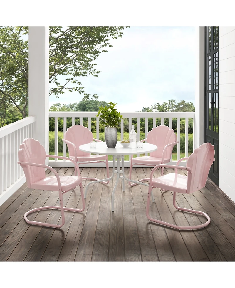 Tulip 5 Piece Outdoor Dining Set