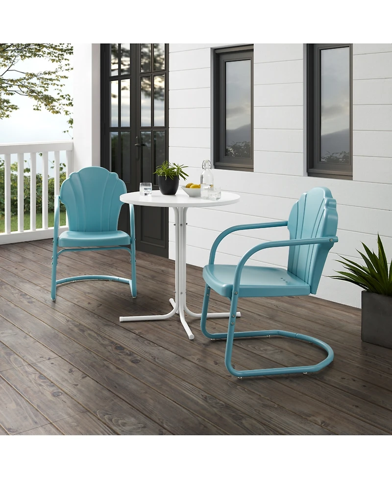 Tulip 3 Piece Outdoor Bistro Set