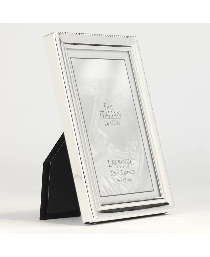 Metal Picture Frame with Inner Beading, 3.5" x 5"