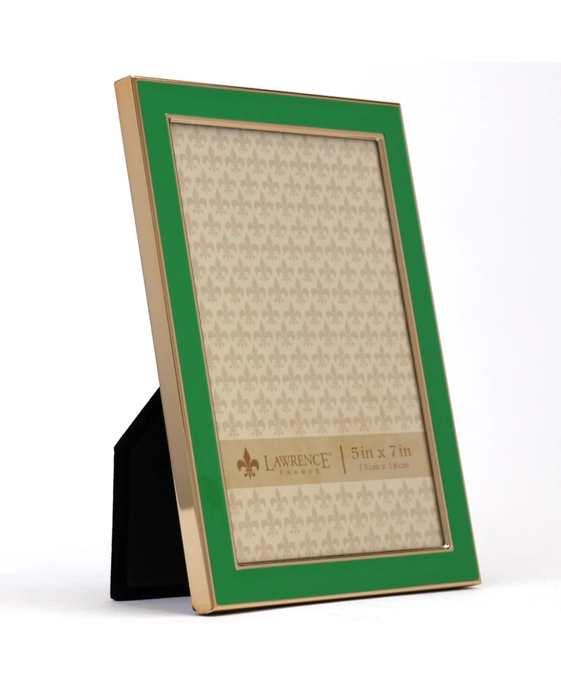 Metal and Enamel Picture Frame