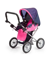 Baby Doll City Star Pram in Polka Dots