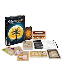 Silver-Tone and Gold-Tone Card Game