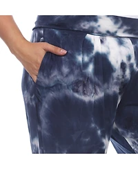 White Mark Plus Tie Dye Harem Pants