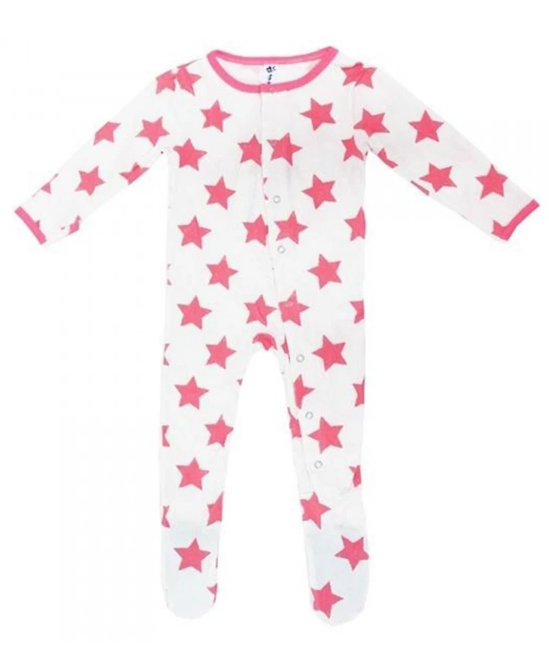 Earth Baby Outfitters Boys Girls Star Footed Coverall