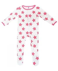 Earth Baby Outfitters Boys Girls Star Footed Coverall