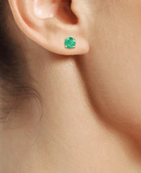 Emerald Stud Earrings (3/4 ct. t.w.) in 14k Gold