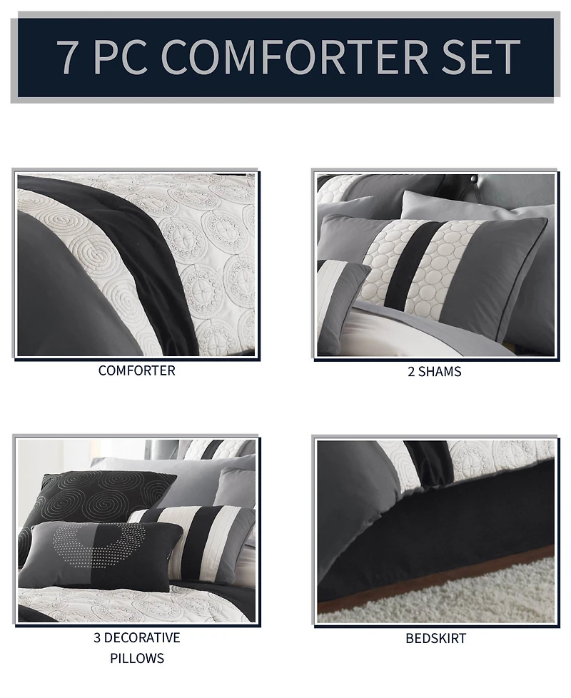 Riverbrook Home Elsie 7-Pc. Comforter Set