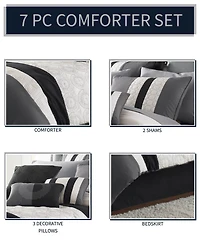 Riverbrook Home Elsie 7-Pc. Comforter Set