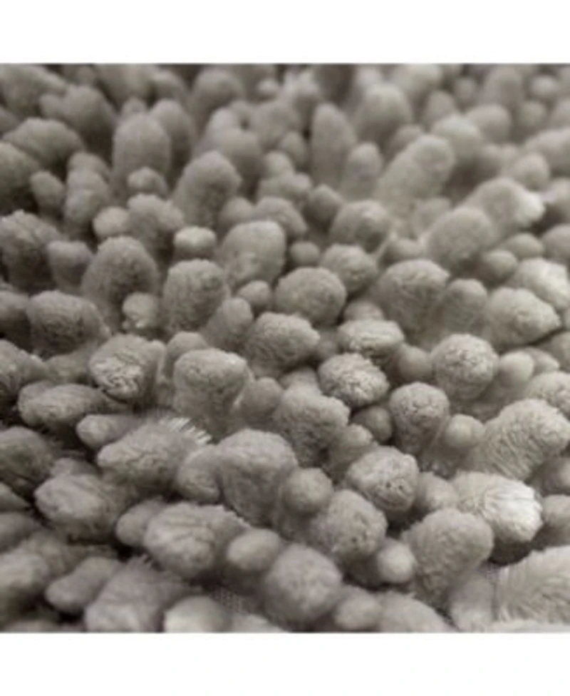 Laura Ashley Butter Chenille Bath Mats