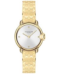 Coach Women's Arden Gold-Tone Bracelet Watch 28mm